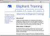 Elephant Training homepage
