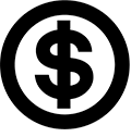 pictogram symbol for money