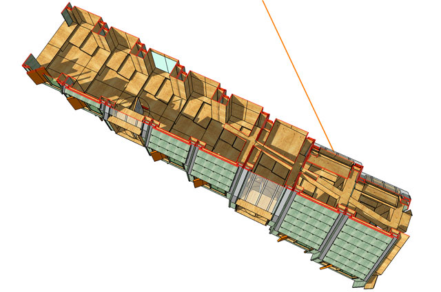 centreJoin portal design: cut away plan