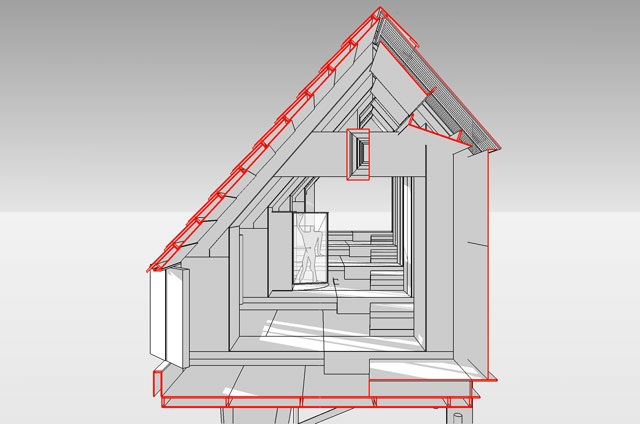 centreJoin portal design: cross-section