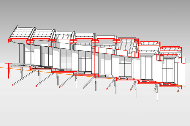 centreJoin portal design:  long-section