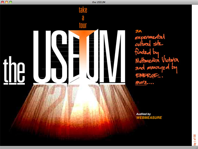 The USEUM homepage