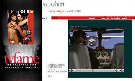 tvfame movie video page