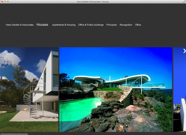 Harry Seidler Associates 2011 Project list