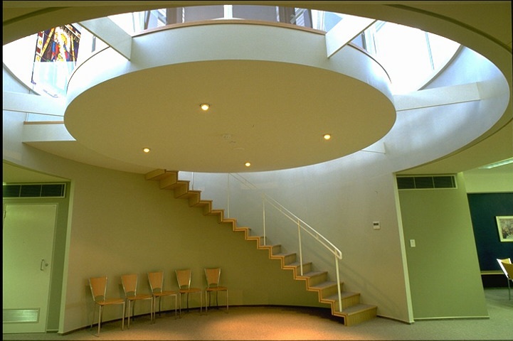 Mercy Education Center chapel from below