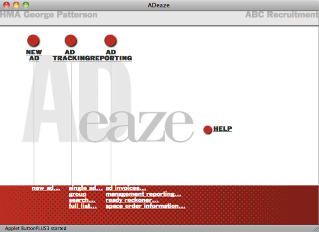 Adeaze homepage