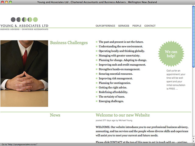 Michael Young Associates homepage
