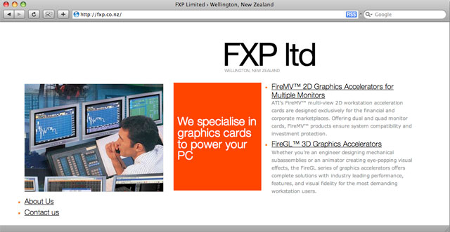 FXP homepage