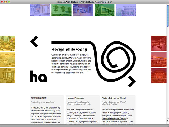 Heilman Architecture homepage again