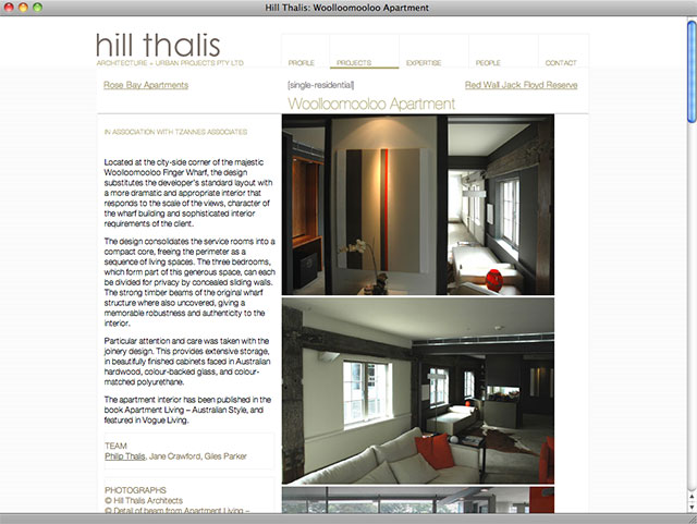 Hill Thalis detail page