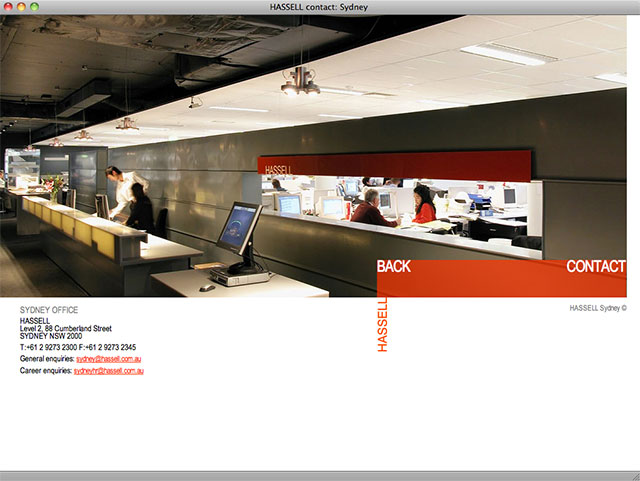 HASSELL office page