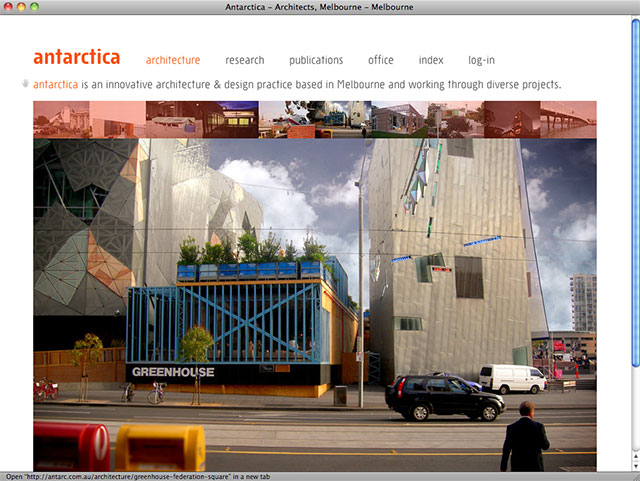 Antarctica homepage
