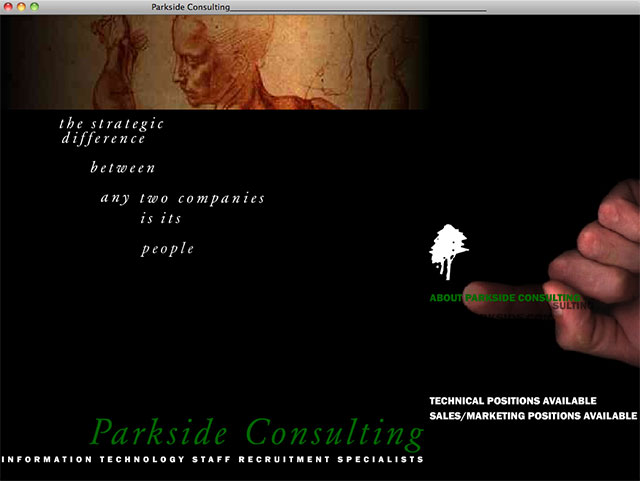 Parkside Consulting homepage