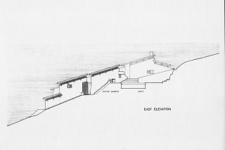 05-Solar house, Var-East Elevation