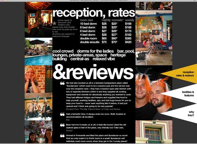 website case-study design